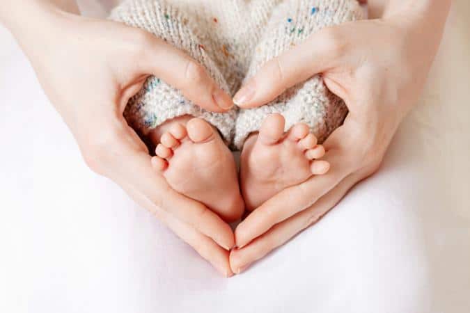 Maternal Health Baby Feet Govimage
