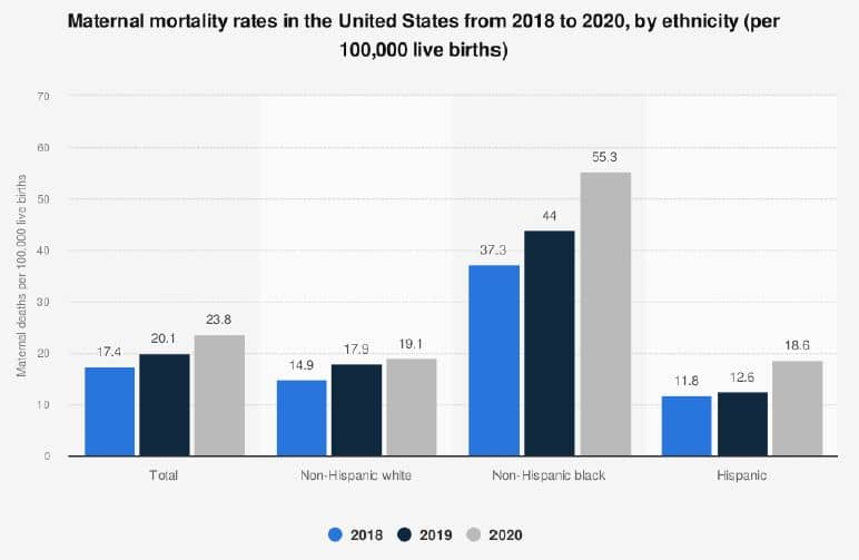 Maternal Mortality Rates by Ethnicity