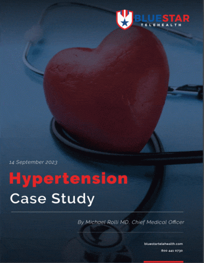 hypertension case study with answers