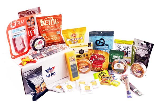 Support our deployed troops with a gift package of goodies